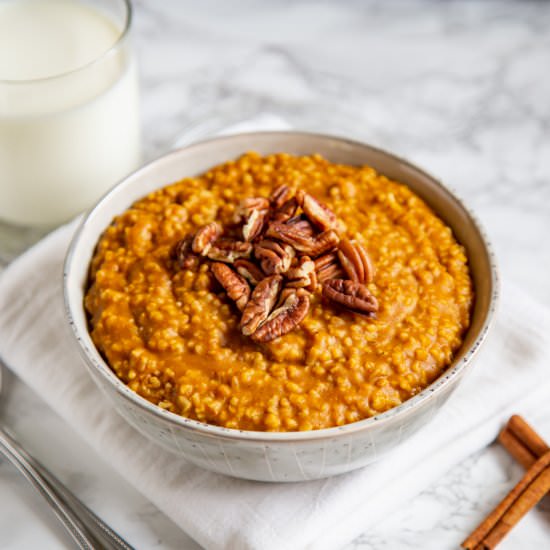 Instant Pot Pumpkin Oatmeal