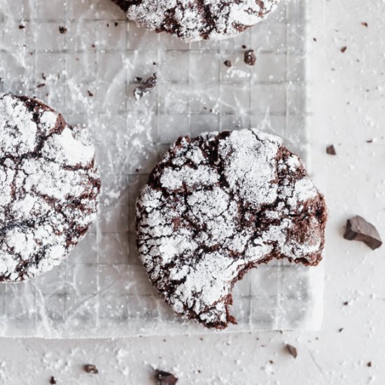 Chocolate Crinkle Cookies