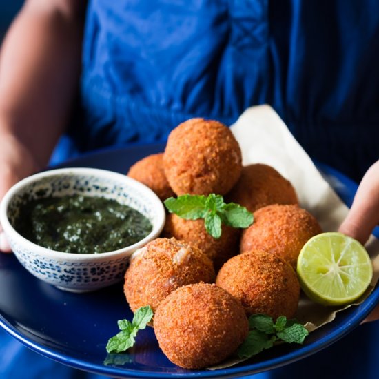 Garlic Chicken Cheese Balls