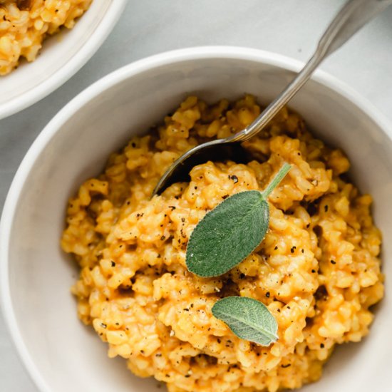 Date Night Butternut Squash Risotto