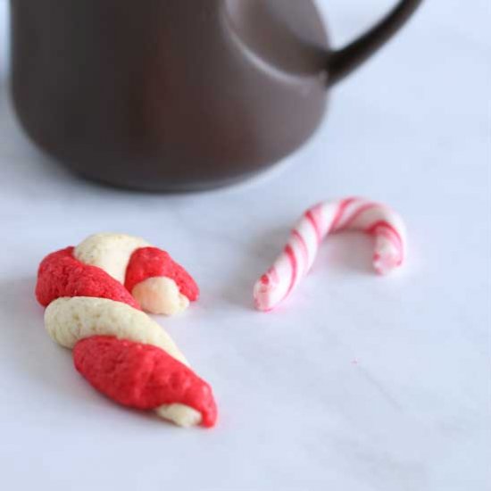 Candy Cane Cookies