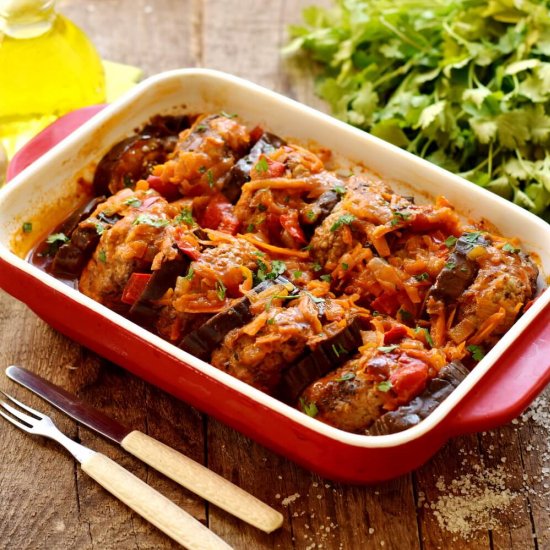 Eggplant Meat Cutlets