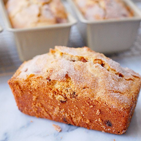 Snickerdoodle quick bread