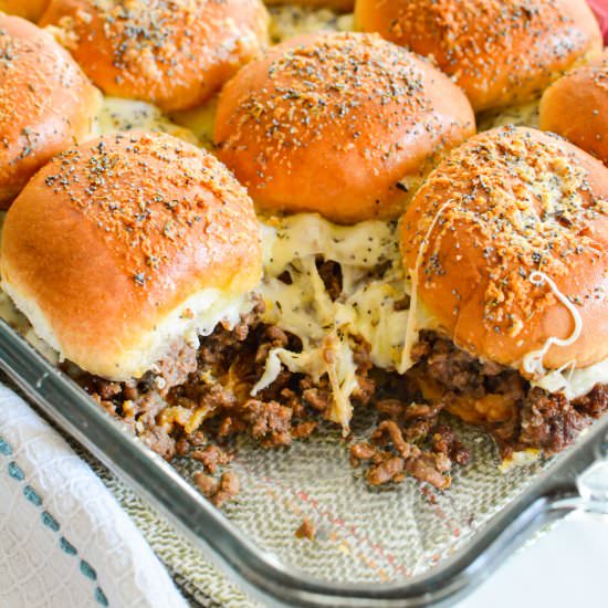 French Onion Beef Sliders