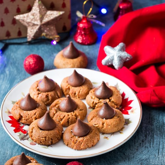 Peanut Butter Kiss Cookies