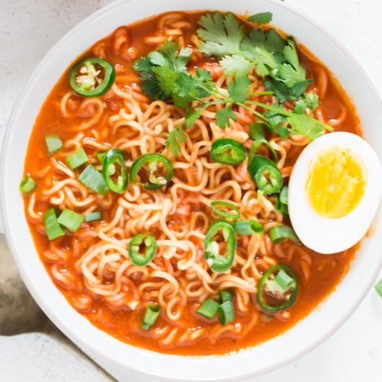 Sriracha Spicy Ramen Noodles