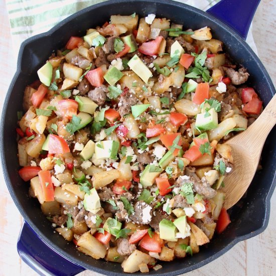 Breakfast Taco Hash