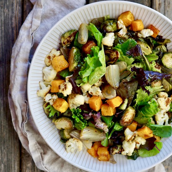 Roasted Winter Vegetable Salad