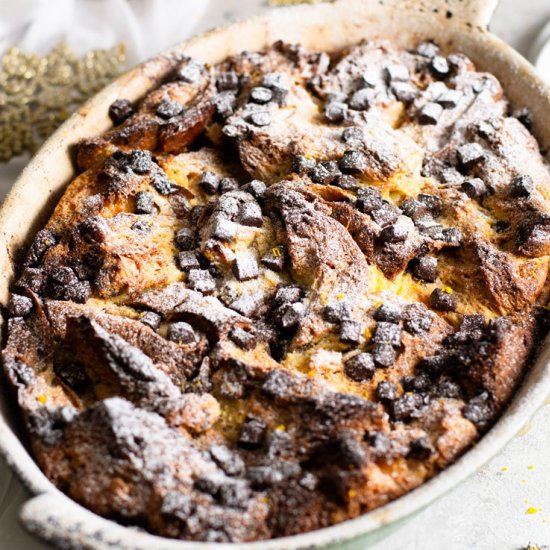 Panettone Bread Pudding