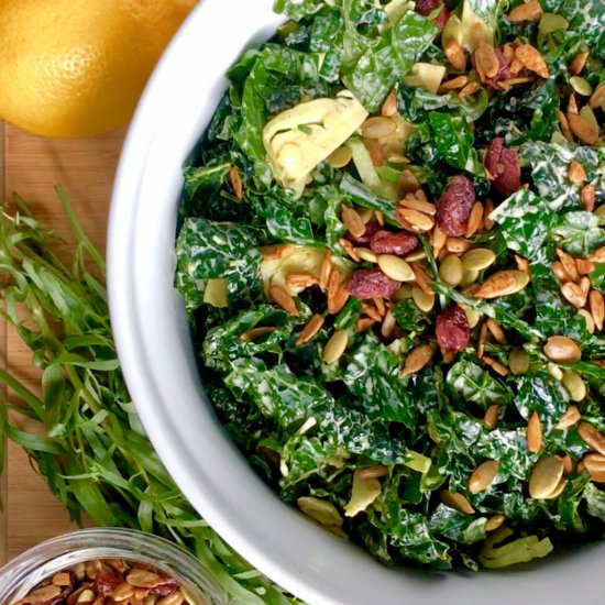 Kale Tarragon Salad