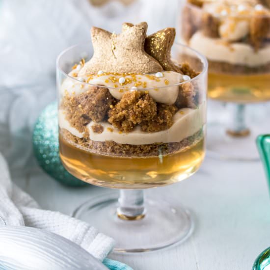 Christmas Gingerbread Trifle