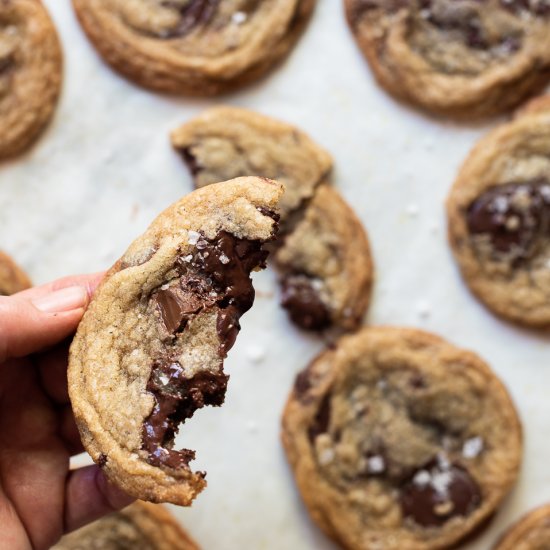 Halva chocolate chip cookies