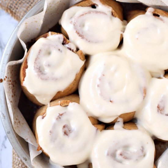 Gingerbread cinnamon buns