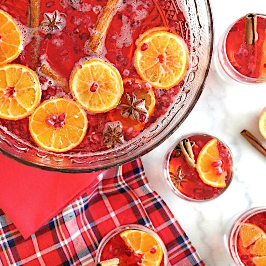 Cranberry Vodka Christmas Punch