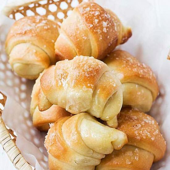 Sea Salt Butter Rolls