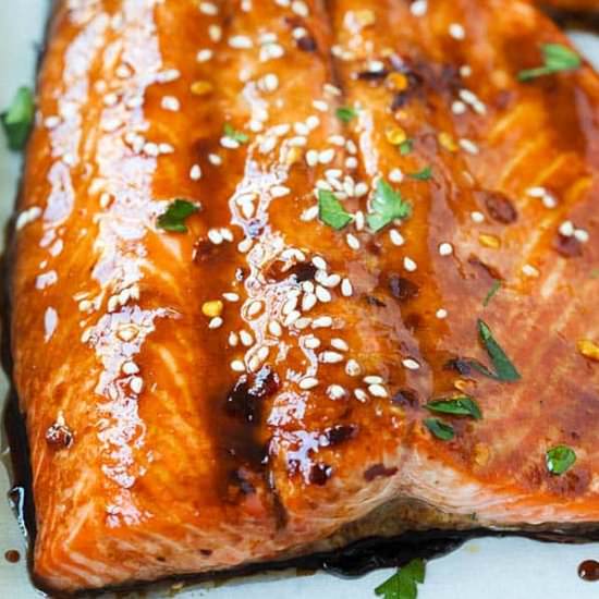 Soy Glazed Salmon