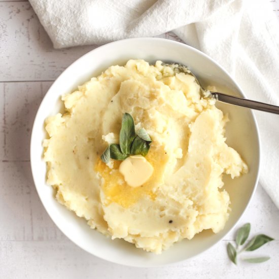 Sage Parsnip Mashed Potatoes