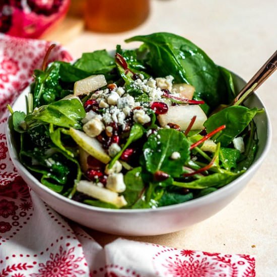 Pear and Pomegranate Salad