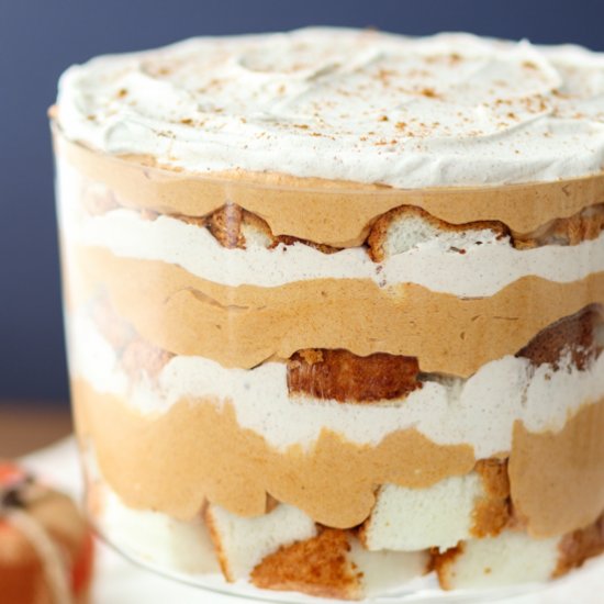 Pumpkin Cheesecake Trifle