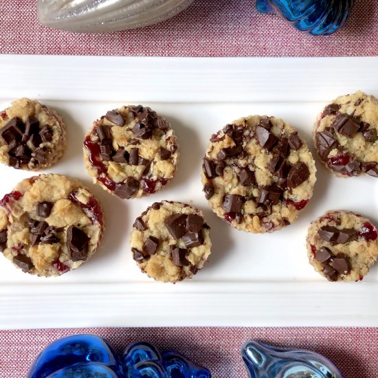 Chocolate Cranberry Cookies