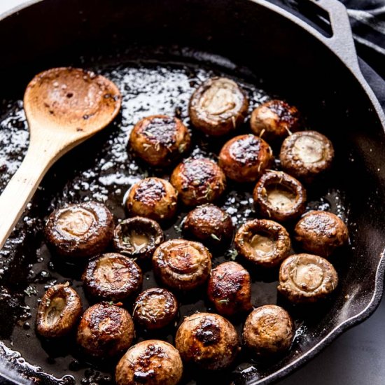 Garlic Sautéed Mushrooms