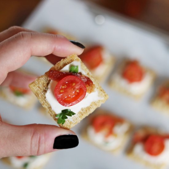 Tomato and Bacon Appetizers