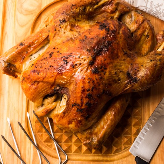 Perfectly Moist, Dry-Brined Turkey