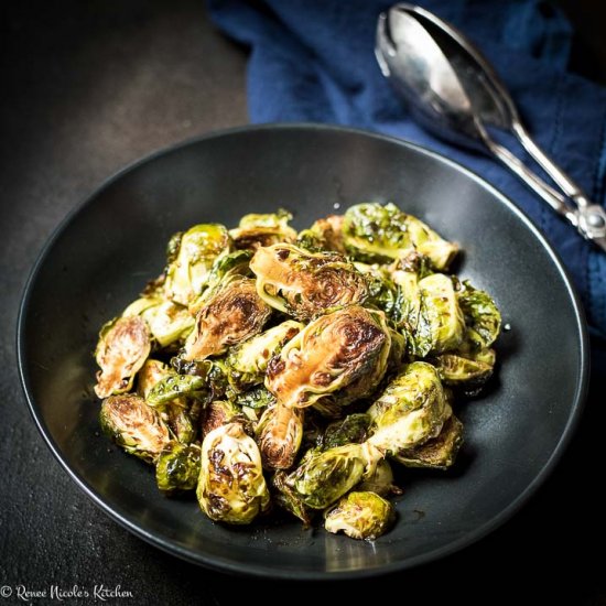 Balsamic Glazed Brussels Sprouts