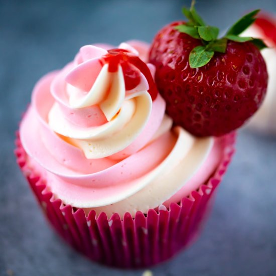 Strawberry Cupcakes