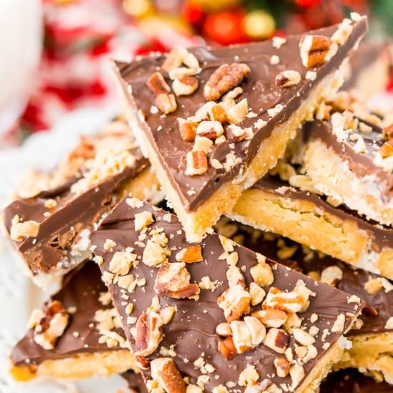 Shortbread Christmas Crack