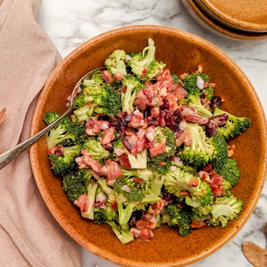 Autumn Broccoli Salad