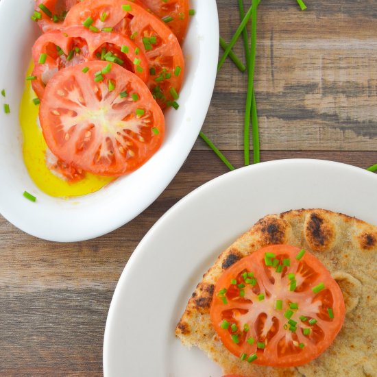 Easiest Ever Heirloom Tomato Salad