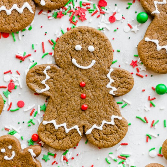 Soft Gingerbread Cookies