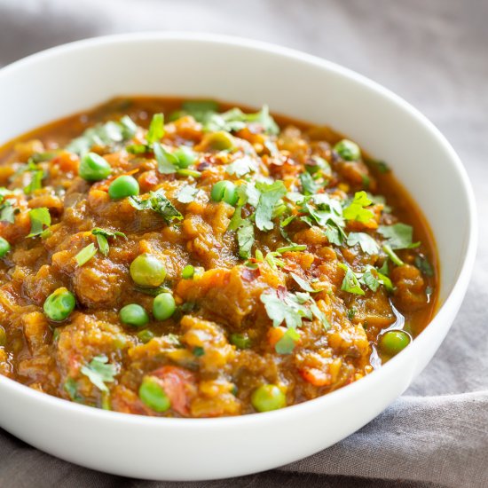 Instant Pot Baingan Bharta