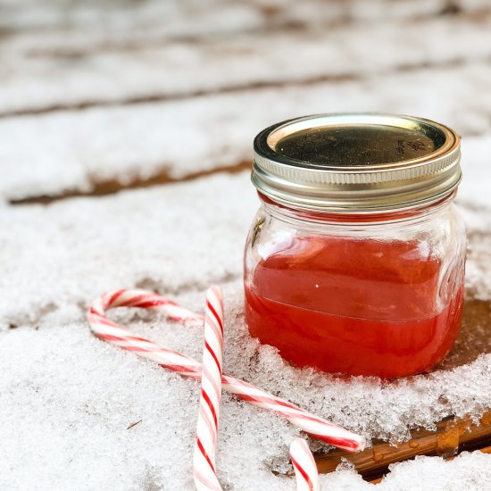 Candy Cane Infused Vodka