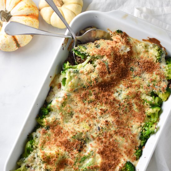 Boursin Broccoli Rice Casserole