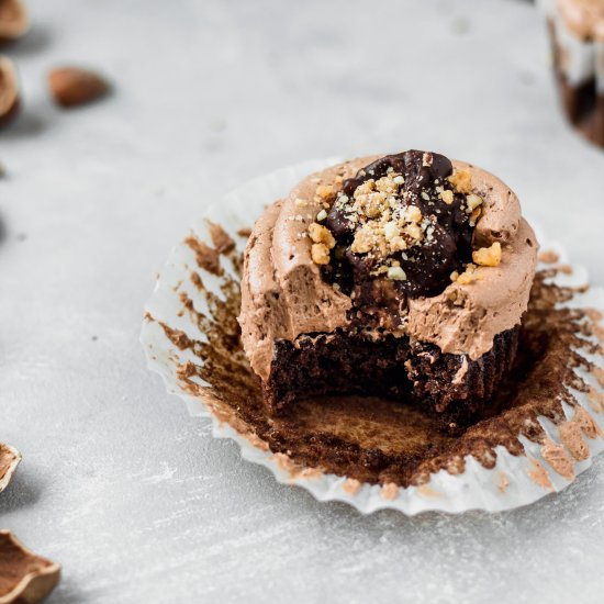 Chocolate Hazelnut Cupcake