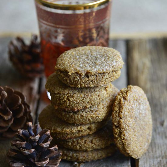 Chewy Molasses Ginger Cookies