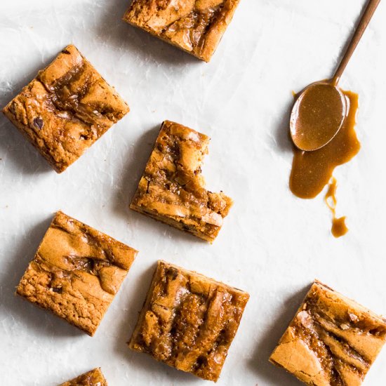 Bourbon Butterscotch Blondies