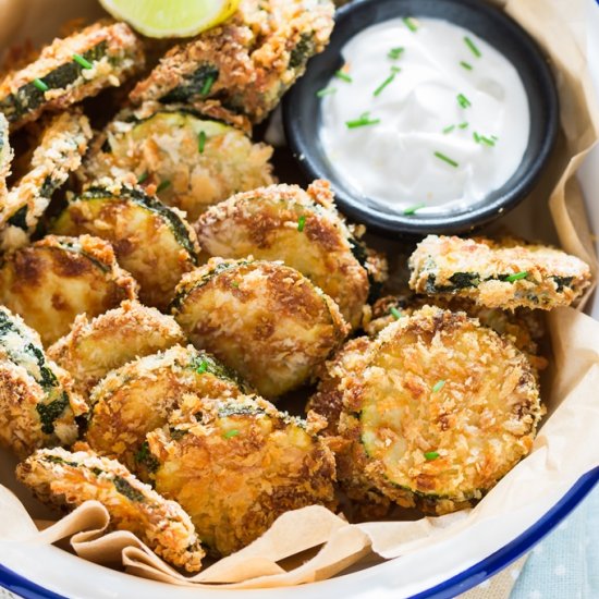 Baked Zucchini Bites