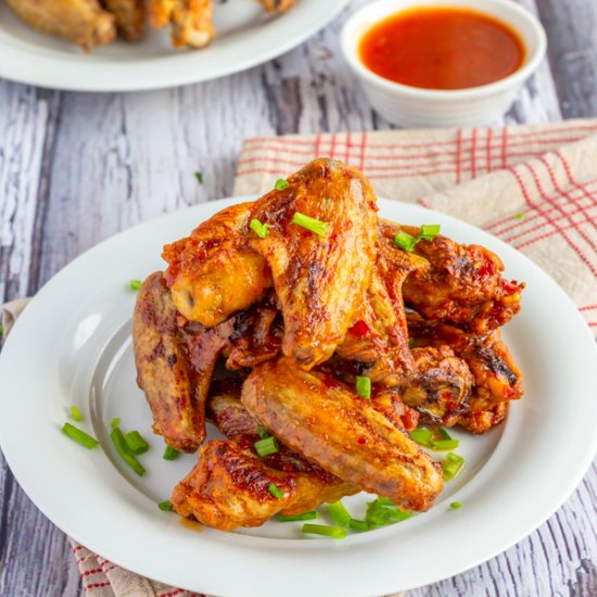 Crispy Baked Chicken Wings