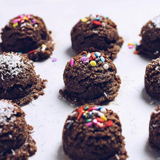 No Bake Christmas Chocolate Cookies