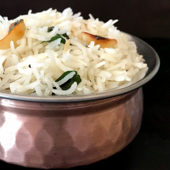 Indian Garlic Rice