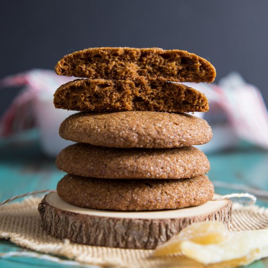 Ginger Molasses cookies