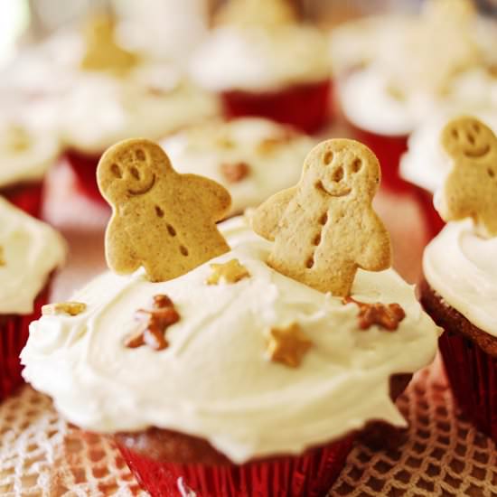 Gingerbread Cupcakes