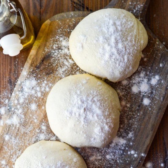 Homemade Pizza Dough By Hand