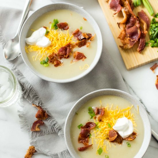 Instant Pot Baked Potato Soup