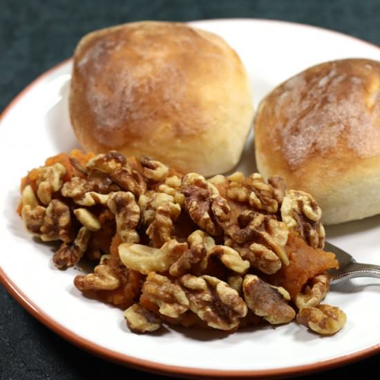 Sweet Potato Walnut Crunch