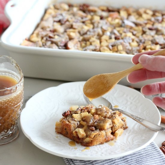 Apple Cinnamon Bread Pudding