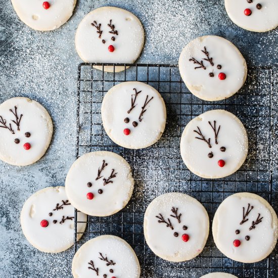 Christmas Reindeer Cookies